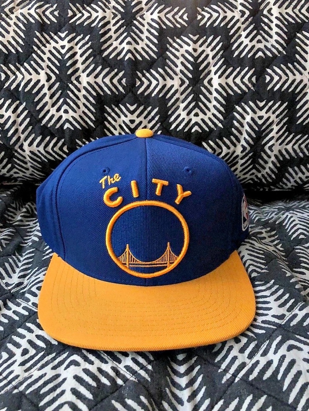 Mitchell & Ness Golden State Warriors The City Snapback Hat